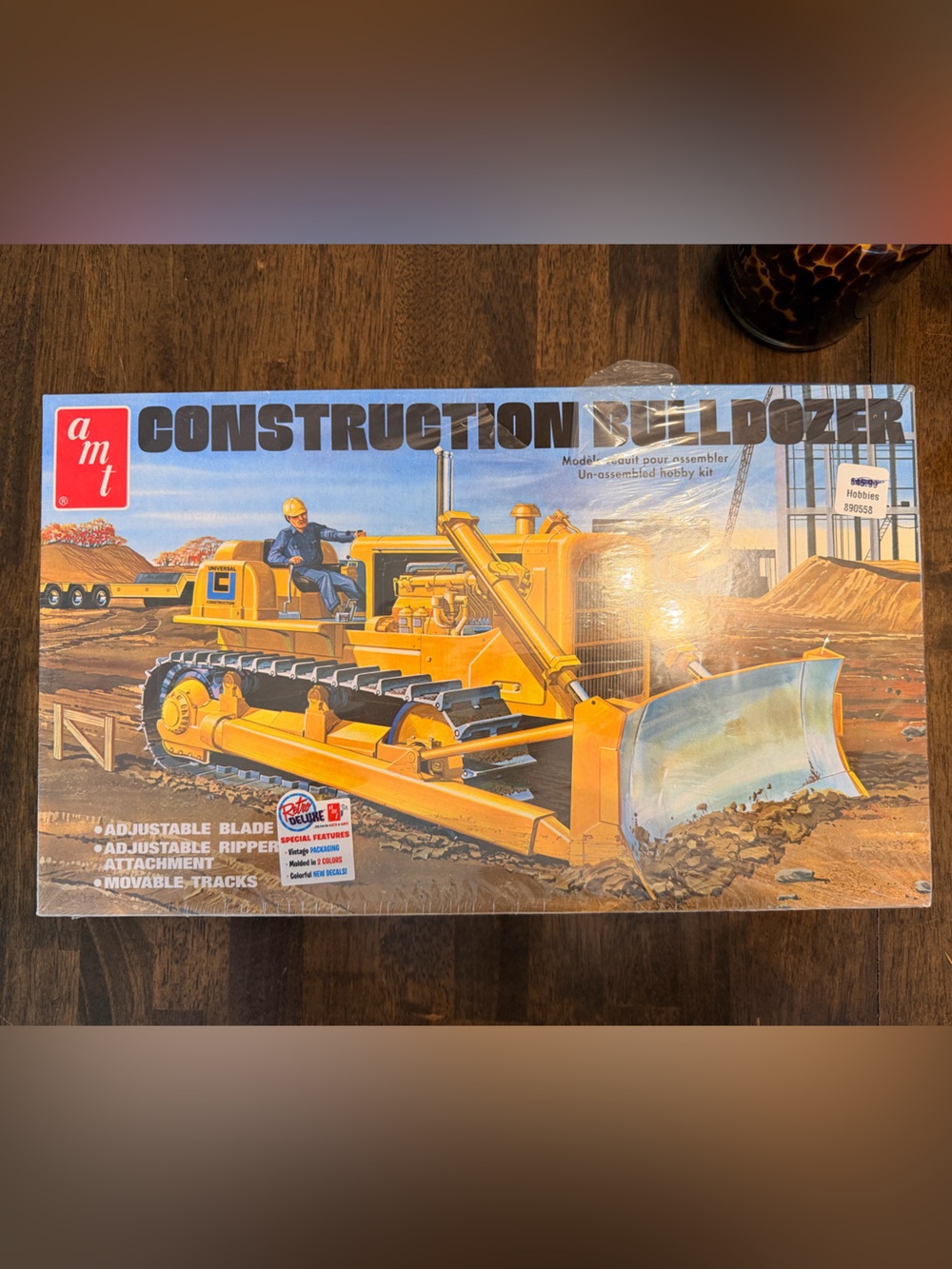New in Box Construction Dump Truck Toy Set - Bright Yellow
